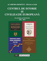 coperta carte centrul de istorie si civilizatie europeana de -